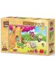 Дървен детски пъзел Art-Puzzle 25 ч Гъсеница художник
