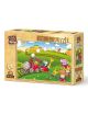 Дървен детски пъзел 16 части Art-Puzzle Животни
