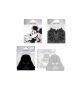 Лепящи листчета Coolpack Disney 100 Black, асортимент