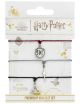 Приятелски гривни The Carat Shop Harry Potter - Lightning and Deathly Hallows
