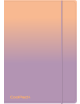 Папка A4 с ластик Gradient Berry