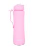 Сгъваема силиконова бутилка COOLPACK - PUMP - Powder pink