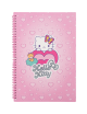 Тетрадка А4 със спирала PP 100 листа Hello Kitty Pastel_2