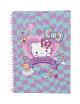 Тетрадка B5 със спирала PP 100 листа Hello Kitty Pastel_2