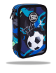 Ученически несесер с пособия COOLPACK - JUMPER 2 - FOOTBALL NAVY