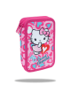Ученически несесер с пособия COOLPACK - JUMPER 2 - Hello Kitty Pink