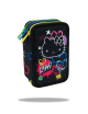 Ученически несесер с пособия Coolpack - Jumper 3 - Hello Kitty Neon Black