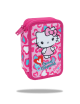 Ученически несесер с пособия Coolpack - Jumper 3 - Hello Kitty Pink