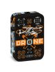 Ученически несесер с един цип на две нива Drone X (5538)
