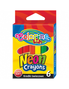 Неонови пастели 6 цвята Colorino 