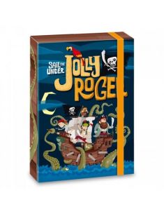 Кутия с ластик А4 Jolly Roger Ars Una