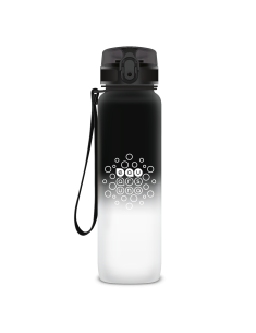 Бутилка за вода Аrs Una Black & White 1000 ml - BPA free 