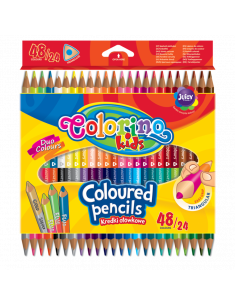Цветни моливи Colorino 48 цвята, 24 бр.