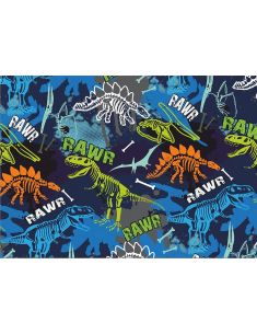 Блок за рисуване №4 Rainbow - Dinosaurs, 190 g, 10 листа