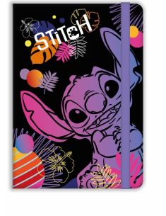 Тетрадка A5 Coolpack 80 л. Stitch Black