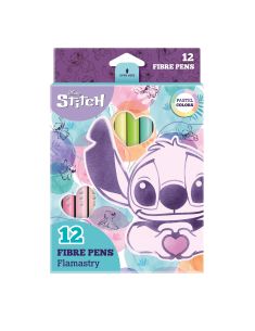 Флумастери 12 цвята Stitch Pastel