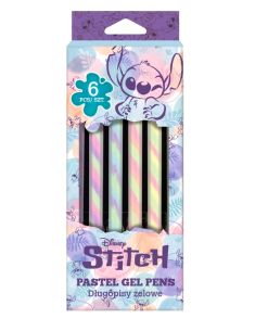 Брокатни флумастери TWISTY 6 цвята Stitch Pastel