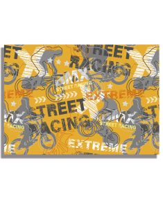 Блок за рисуване №4 Rainbow - Street Racing, 190 g, 10 листа