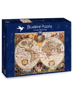 Пъзел Bluebird от 1000 части - Антична карта на света
