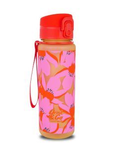 Бутилка за вода COOLPACK - Brisk 600ml - FLORES ROSA