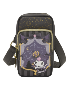 Чанта за рамо с портмоне Loungefly Sanrio Kuromi 20th Anniversary