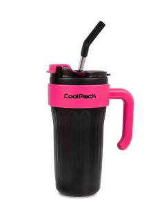 Чаша за кафе 860 ml Coolpack - Jumbo - PINK BLACK