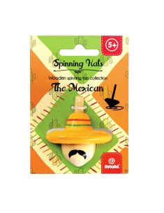 Дървен пумпал Spinning Hats The Mexican Svoora