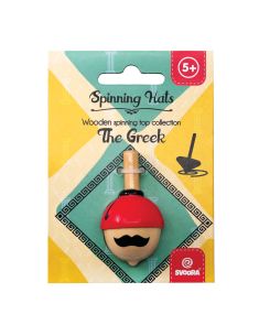 Дървен пумпал Spinning Hats The Greek Svoora