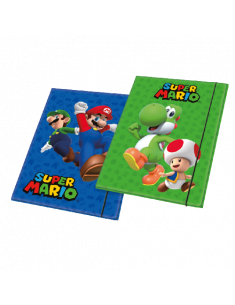 Папка с ластици Super Mario 2 бр. различни видове