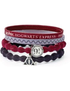 Комплект 4 бр. ластик за коса Harry Potter Platform 9 3/4 