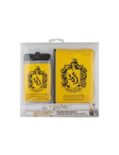 Комплект калъф за паспорт и етикет за багаж Хъфълпаф Harry Potter 