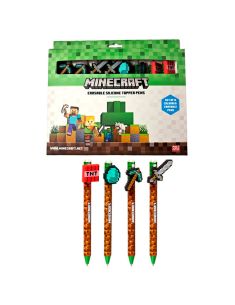 Комплект 8 химикала с гума Minecraft 