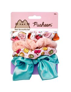 Pusheen комплект 4 бр. ластик за коса