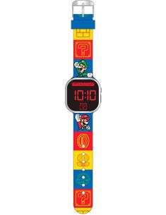 Детски LED часовник Super Mario 