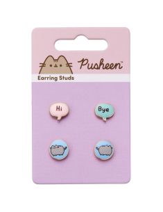 Комплект обеци Pusheen Hi Bye 