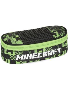 Несесер с пиксели Minecraft Pixels Green
