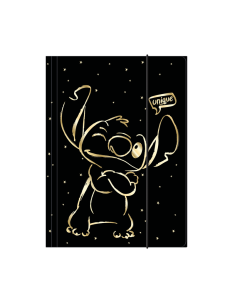 Папка с ластик А4 Coolpack - STITCH GOLD - 1