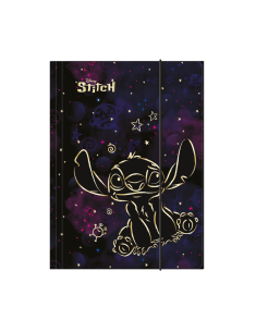 Папка с ластик А4 Coolpack - Stitch GOLD - 2