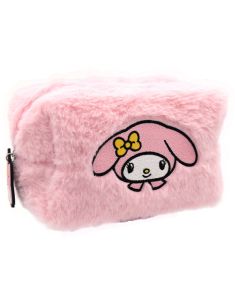 Розов плюшен несесер Hello Kitty My Melody 