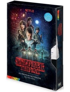Тефтер А5 Stranger Things VHS premium  