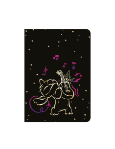 Тетрадка A5 GOLD - 60 ред - 3 - STITCH