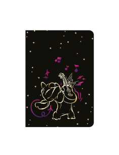 Тетрадка A5 - 32 листа ред GOLD - 1 - STITCH