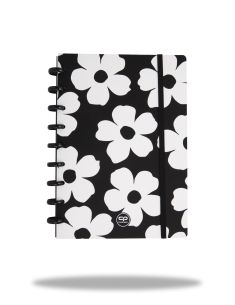 Тетрадка B5 Coolpack малки квадратчета FLORES JASMINE