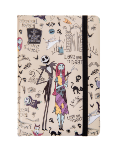 Тетрадка A5 с ластик 80 л. ред The Nightmare Before Christmas_1