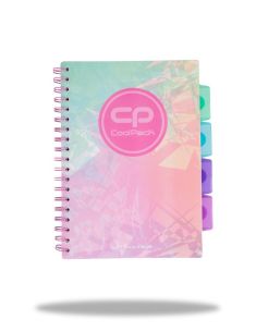 Тетрадка B5 с малки квадратчета - Coolpack - TIE DYE