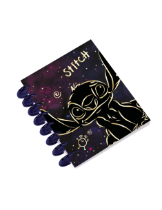 Тетрадка с пластмасова спирала А5 - Stitch GOLD - 3