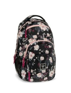 Ученическа раница AU-2 Flowery Black (5374) 24  