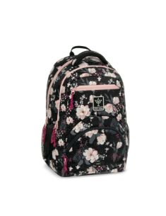 Ученическа раница Ergo 27l Flowery Black (5374) 