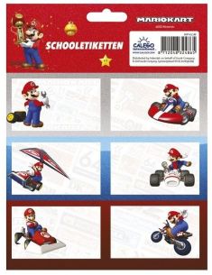 Ученически етикети Super Mario - 18 бр.
