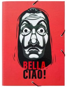 Папка с ластик La Casa De Papel Grupo Erik
